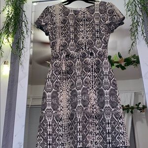 Snakeskin dress